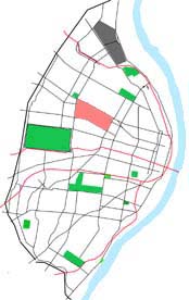 Click here for a detailed 
neighborhood map and tours of other neighborhoods
